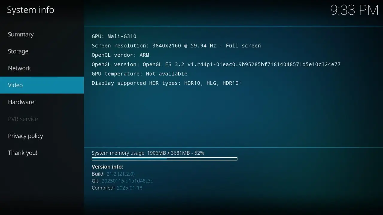 Ugoos SK4 Kodi 5