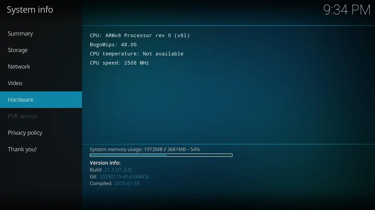 Ugoos SK4 Kodi 7