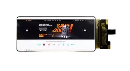 DFRobot 6.67″ Flexible AMOLED Review: Best Raspberry Pi & LattePanda Display? DFRobot Flexible AMOLED Display