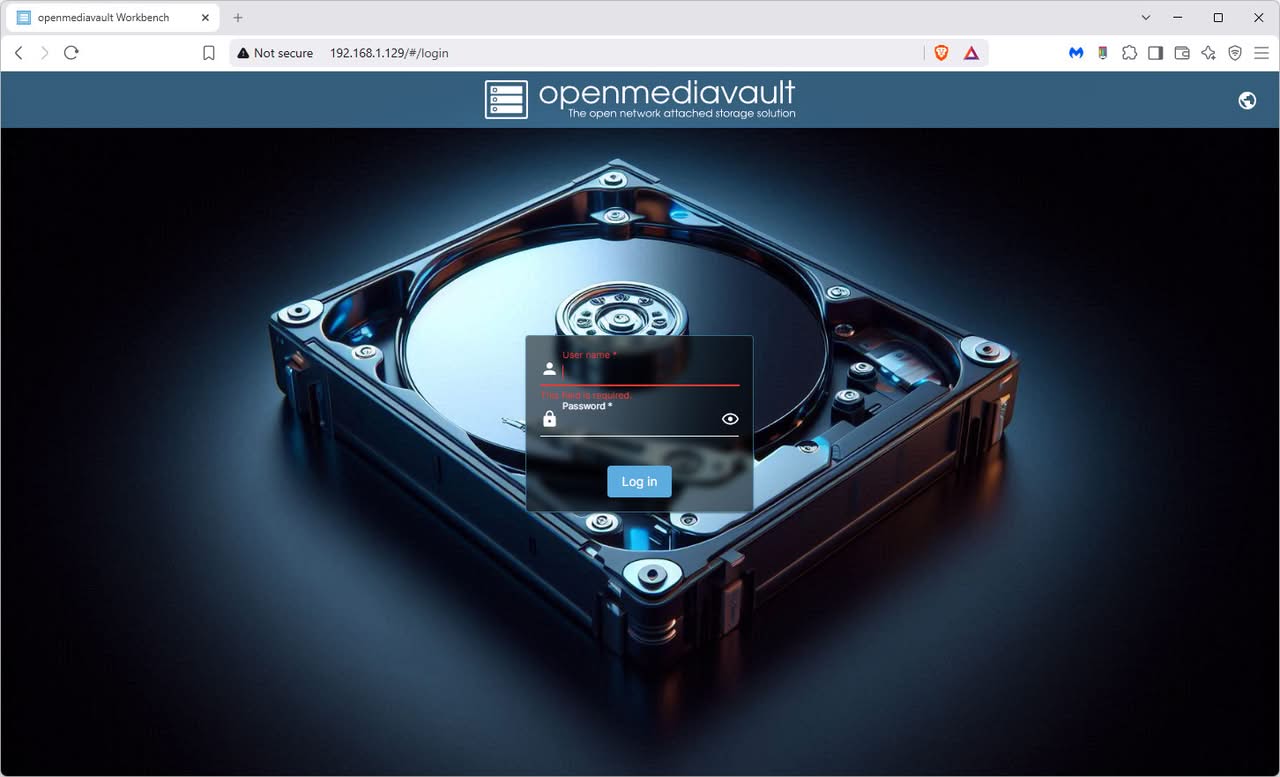 NestDisk Openmediavault